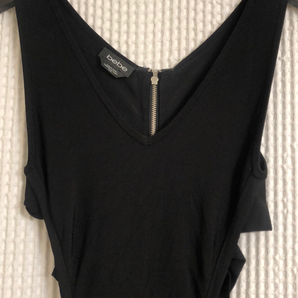 Bebe black cocktail dress